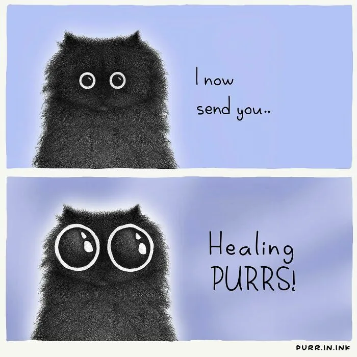 30 Times This Artist Made Illustrations That Capture The Essence Of Cats Perfectly (New Pics)