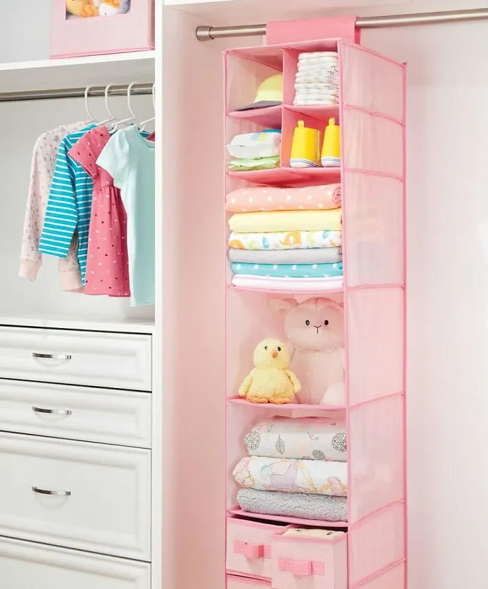 Closet Organizer With Pockets