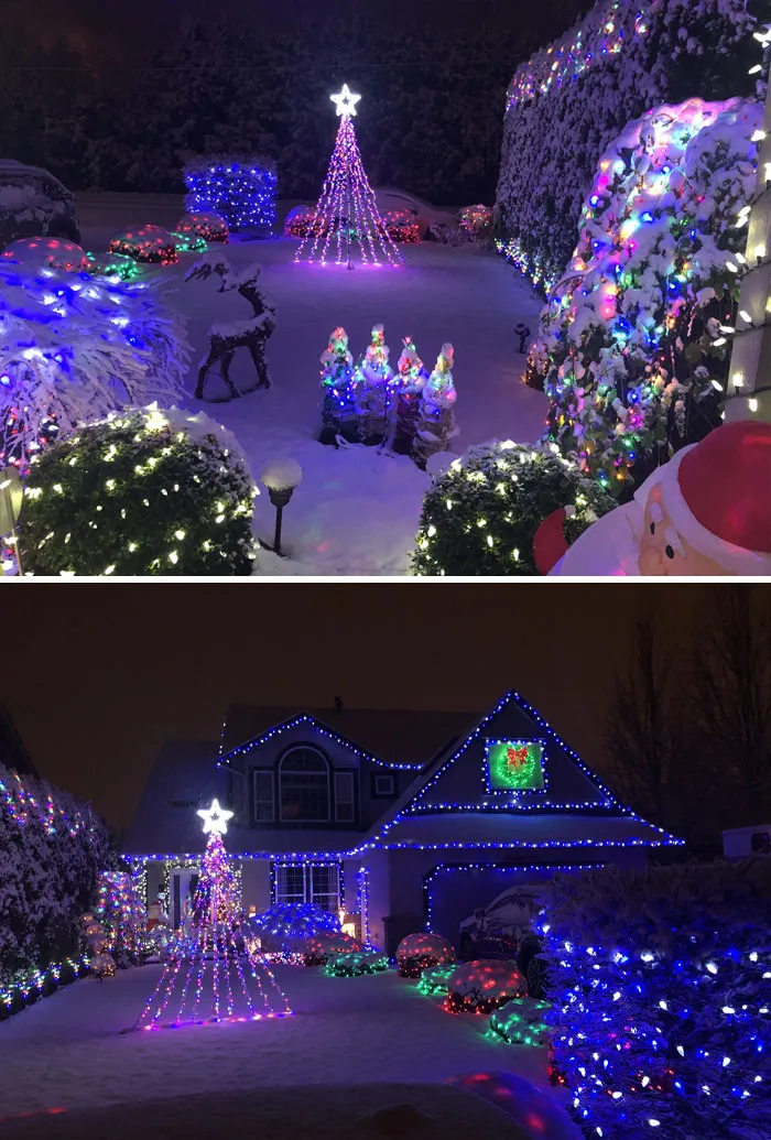 I Worked Really Hard On This, Today Was Our First Snowfall Of The Season. How Did I Do?