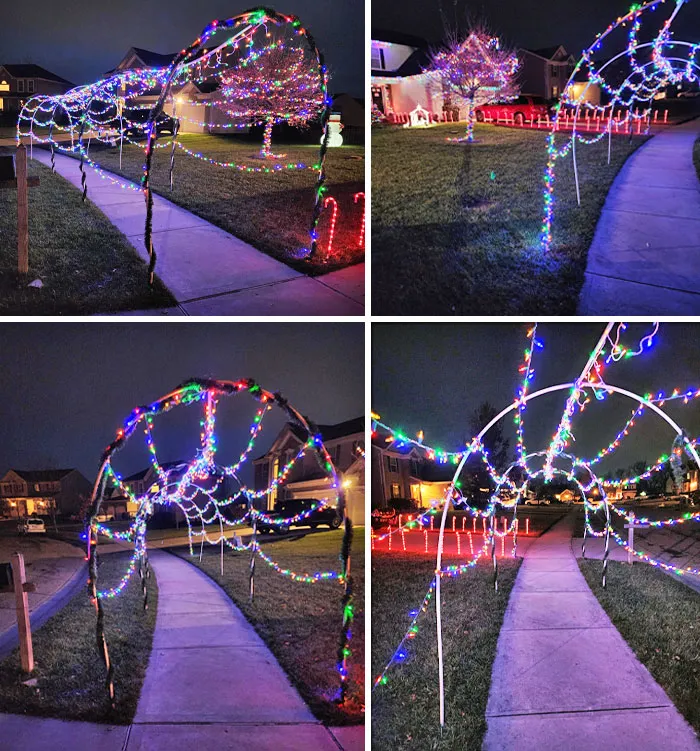 I Did A Christmas Tunnel This Year