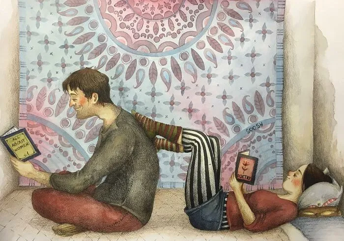 35 Heartwarming Illustrations By This Artist That Show The Best Of Being Human