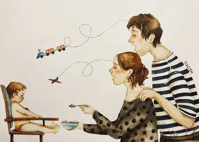 35 Heartwarming Illustrations By This Artist That Show The Best Of Being Human