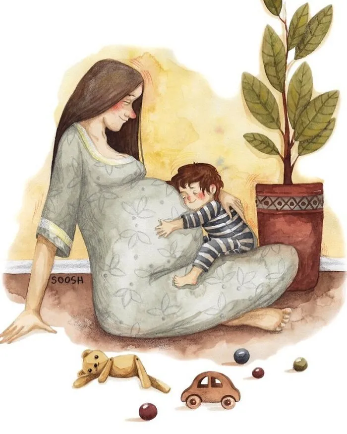 35 Heartwarming Illustrations By This Artist That Show The Best Of Being Human