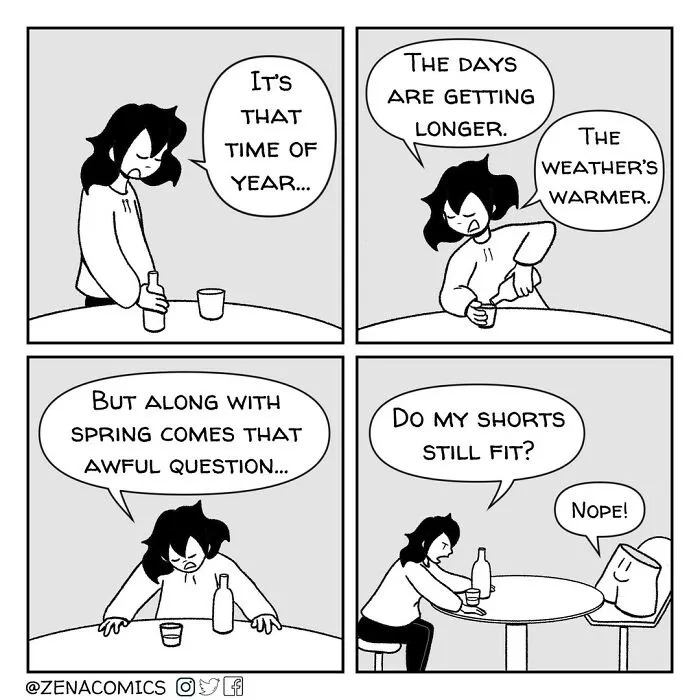 Artist Illustrates What It Feels Like To Be An Adult In 33 Humorous Comics (New Pics)