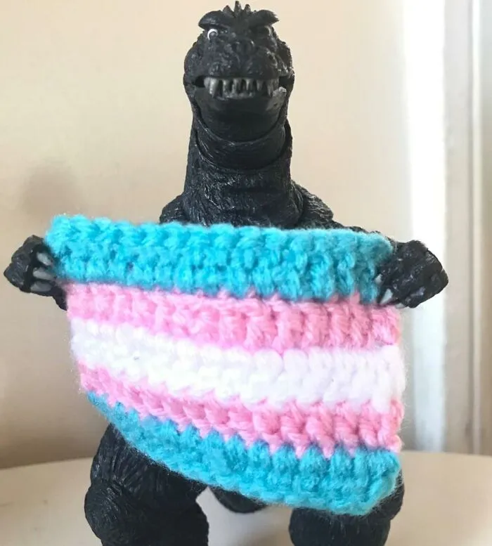 Uh Oh Transphobes, We Have Godzilla On Our Side.  Shut Up Or Face Total Annihilation