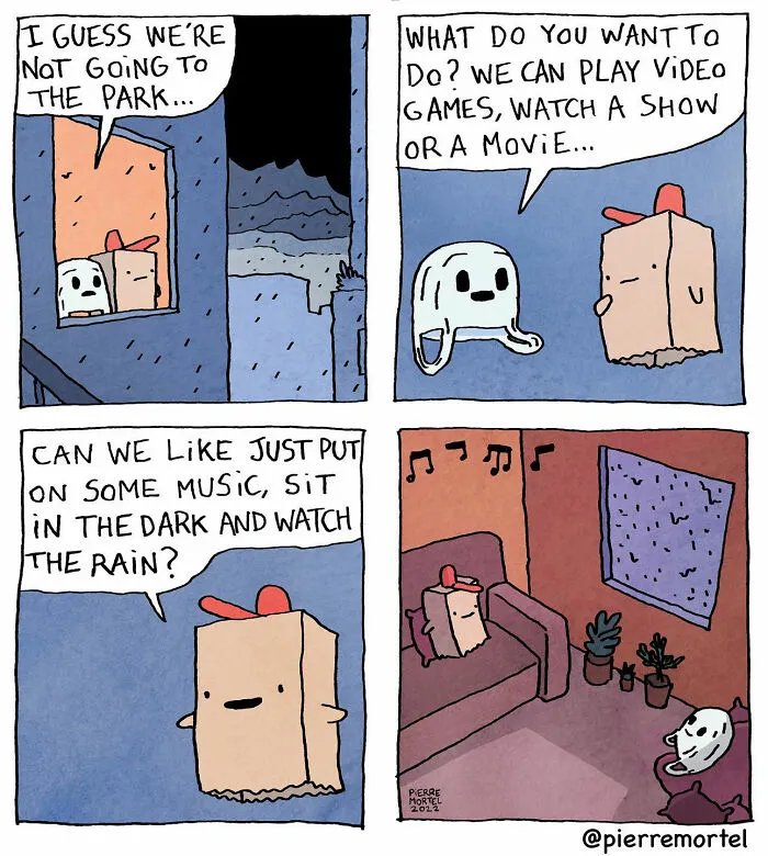 30 Quirky Comics That Dabble In The Ridiculousness Of Life By Pierre Mortel