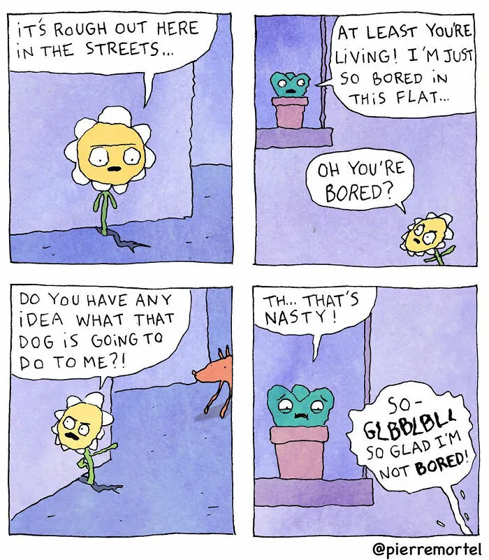 30 Quirky Comics That Dabble In The Ridiculousness Of Life By Pierre Mortel