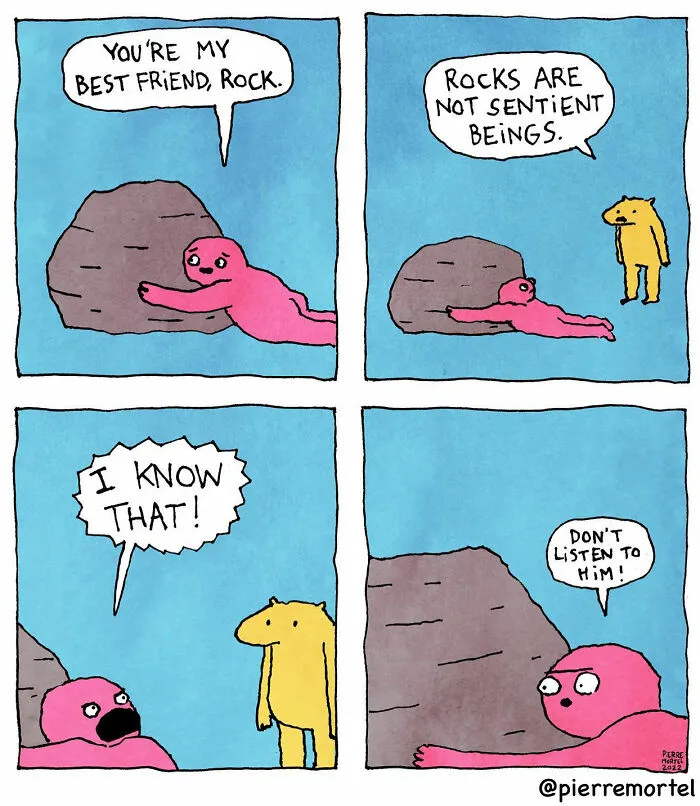 30 Quirky Comics That Dabble In The Ridiculousness Of Life By Pierre Mortel