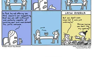 40 Funny Cultural Differences Experienced By Travelers, Depicted By “Itchy Feet Comic” (New Pics)
