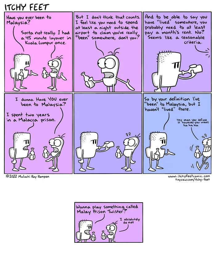 40 Funny Cultural Differences Experienced By Travelers, Depicted By “Itchy Feet Comic” (New Pics)