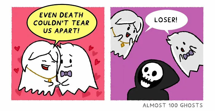 "Almost 100 Ghosts": 30 New Comics Showing What Ghosts Do When We're Not Looking