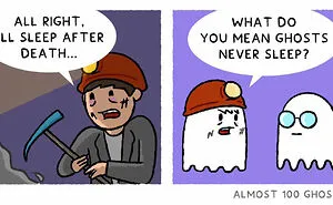 "Almost 100 Ghosts": 30 New Comics Showing What Ghosts Do When We're Not Looking