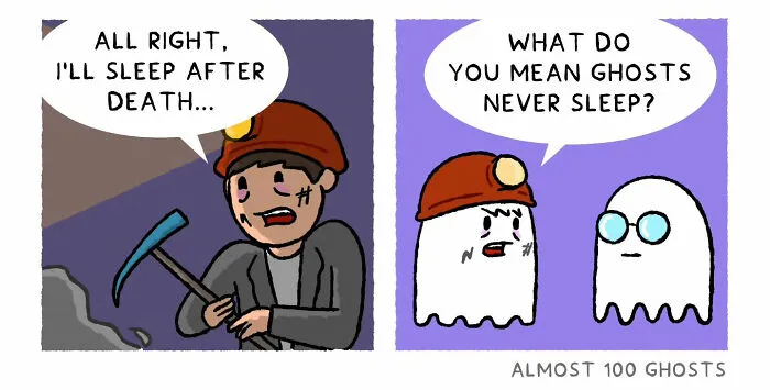 "Almost 100 Ghosts": 30 New Comics Showing What Ghosts Do When We're Not Looking