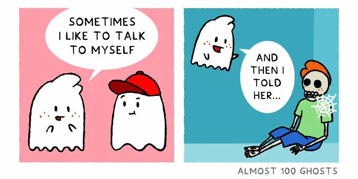 "Almost 100 Ghosts": 30 New Comics Showing What Ghosts Do When We're Not Looking