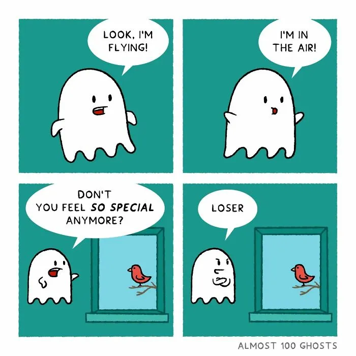 "Almost 100 Ghosts": 30 New Comics Showing What Ghosts Do When We're Not Looking