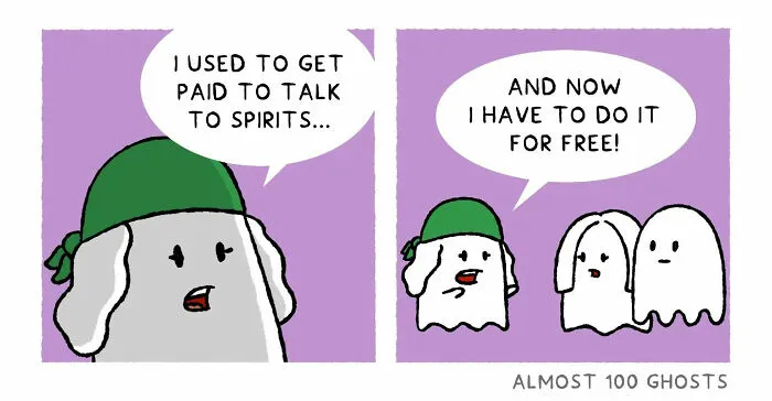 "Almost 100 Ghosts": 30 New Comics Showing What Ghosts Do When We're Not Looking