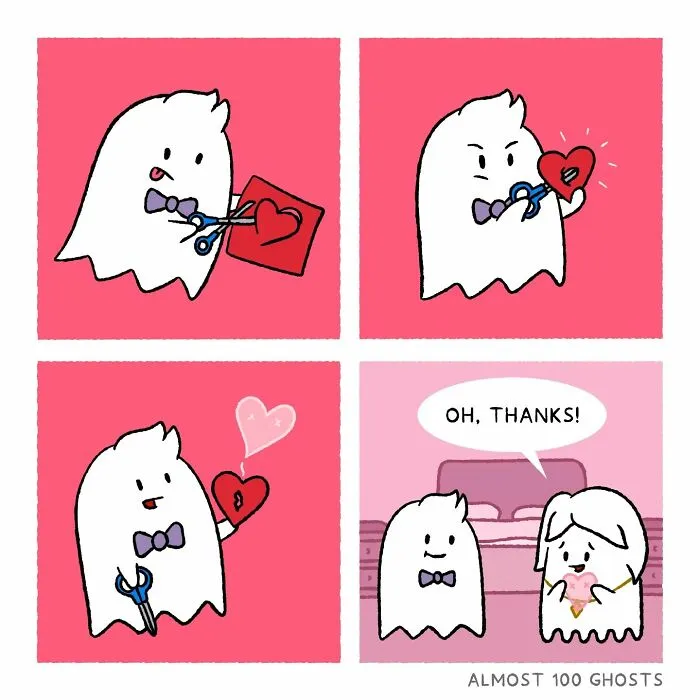 "Almost 100 Ghosts": 30 New Comics Showing What Ghosts Do When We're Not Looking