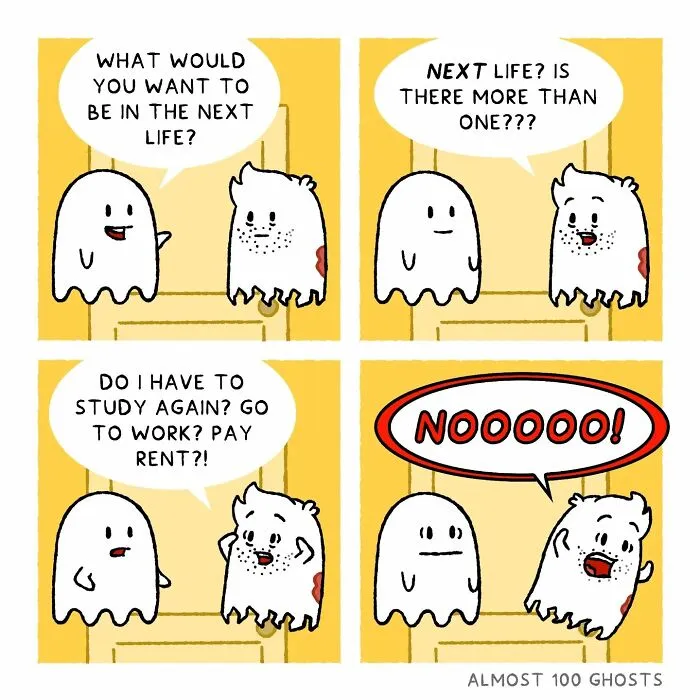 "Almost 100 Ghosts": 30 New Comics Showing What Ghosts Do When We're Not Looking