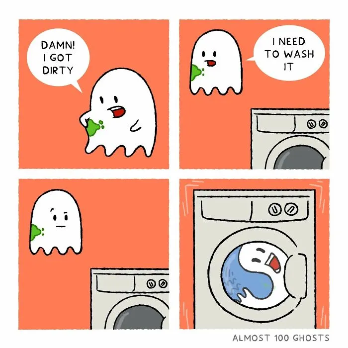 "Almost 100 Ghosts": 30 New Comics Showing What Ghosts Do When We're Not Looking