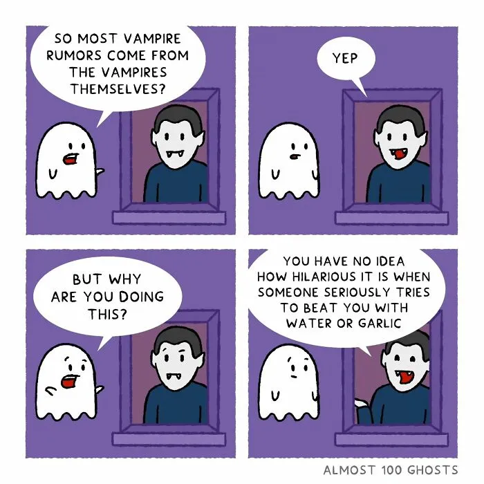 "Almost 100 Ghosts": 30 New Comics Showing What Ghosts Do When We're Not Looking