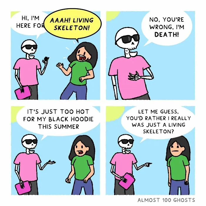 "Almost 100 Ghosts": 30 New Comics Showing What Ghosts Do When We're Not Looking