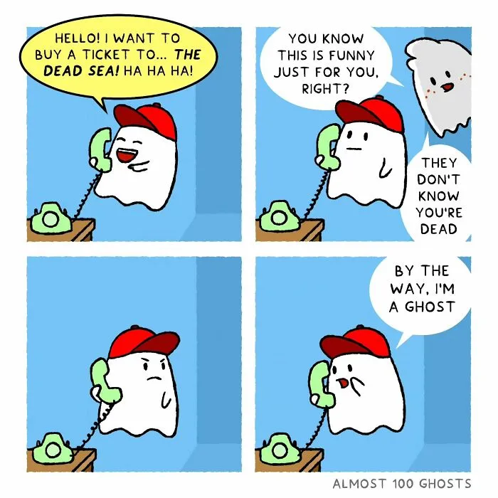 "Almost 100 Ghosts": 30 New Comics Showing What Ghosts Do When We're Not Looking
