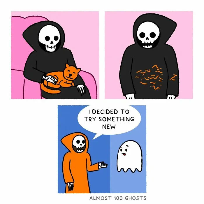 "Almost 100 Ghosts": 30 New Comics Showing What Ghosts Do When We're Not Looking