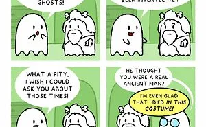 "Almost 100 Ghosts": 30 New Comics Showing What Ghosts Do When We're Not Looking