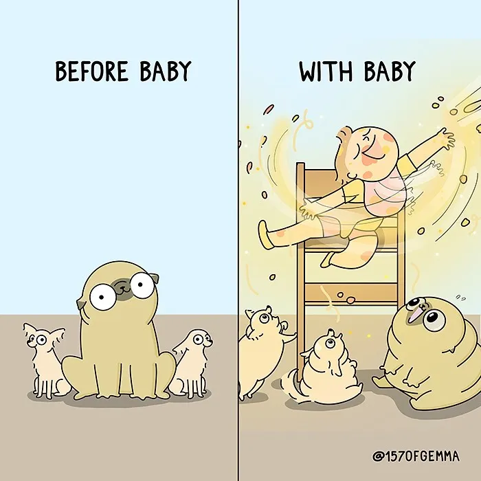 35 Adorable And Funny Comics About An Artist And Her Life With A Cute Pug (New Pics)