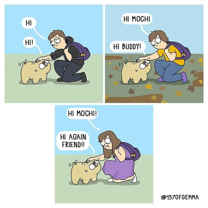 35 Adorable And Funny Comics About An Artist And Her Life With A Cute Pug (New Pics)
