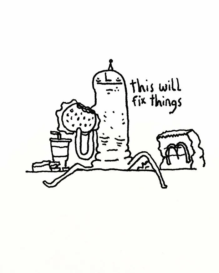 I Make Drawings For Sad People (28 Pics)