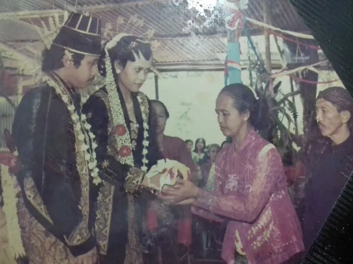My Grandparents On My Parents' Wedding Day, Around 1992