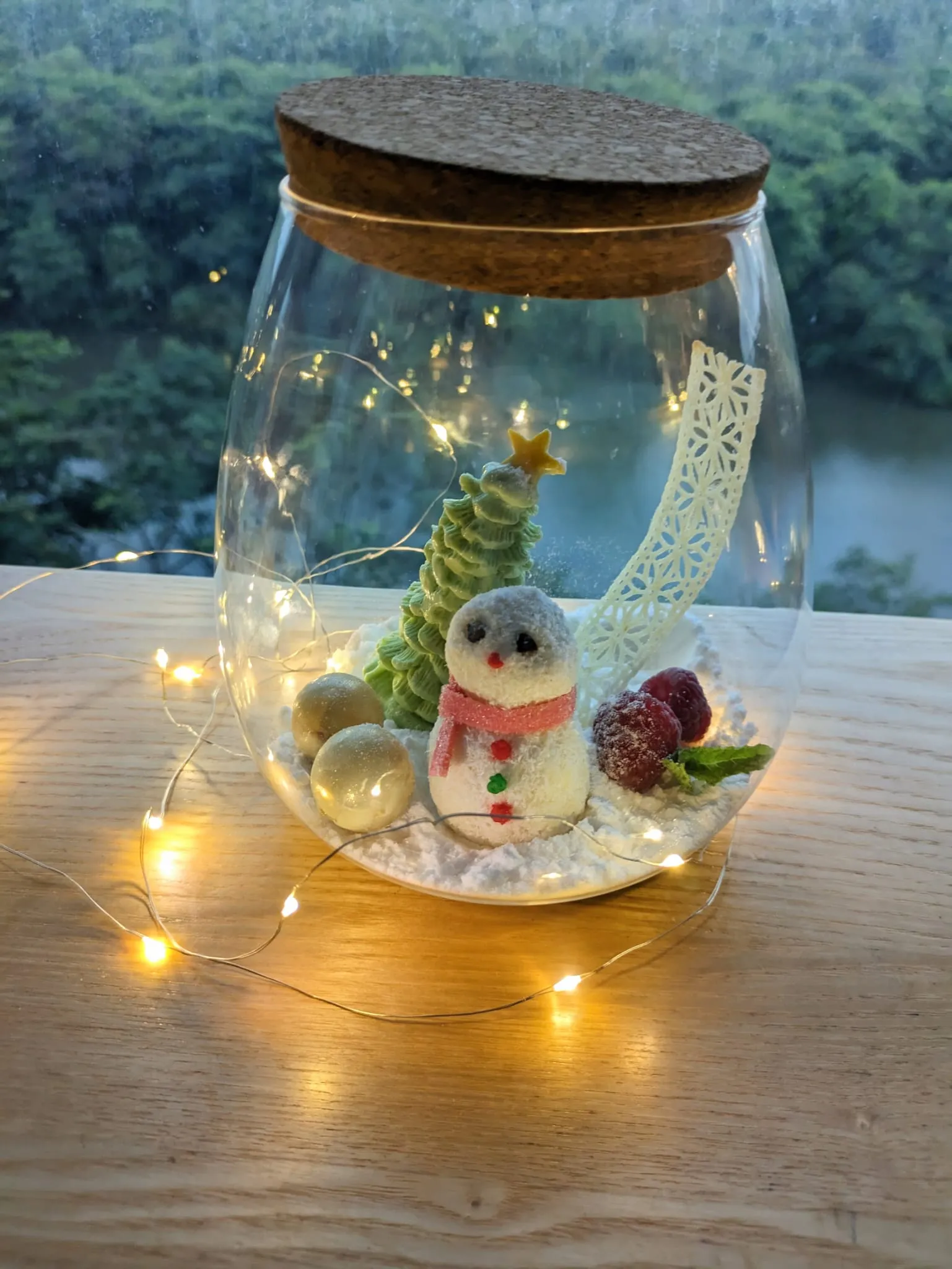 Presenting 'Winter Wonderland Dessert ' ⛄❄️🎄