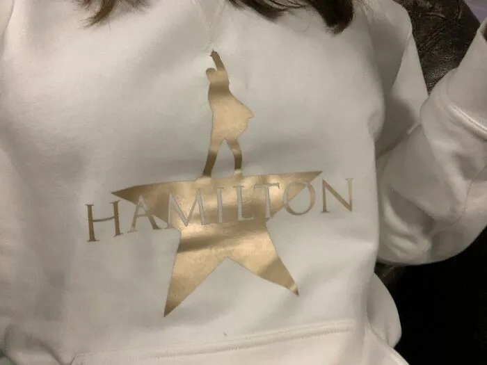 A Hamilton Sweater From My Cousin!