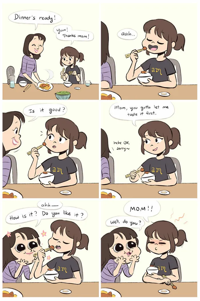 30 Wholesome Comics By This Artist That Many Girls Can Relate To
