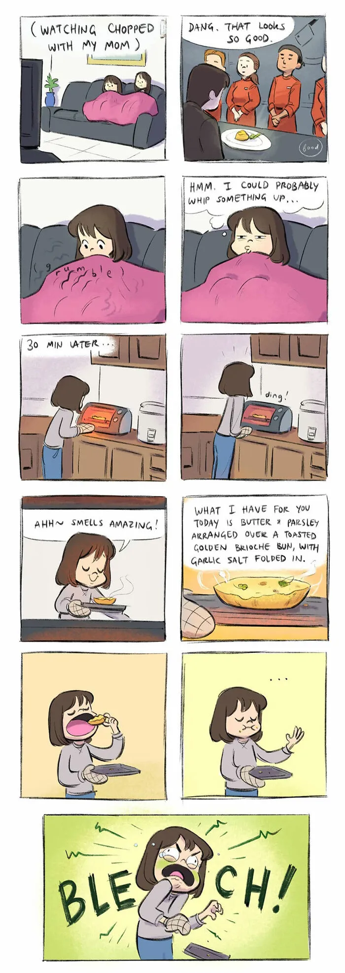 30 Wholesome Comics By This Artist That Many Girls Can Relate To