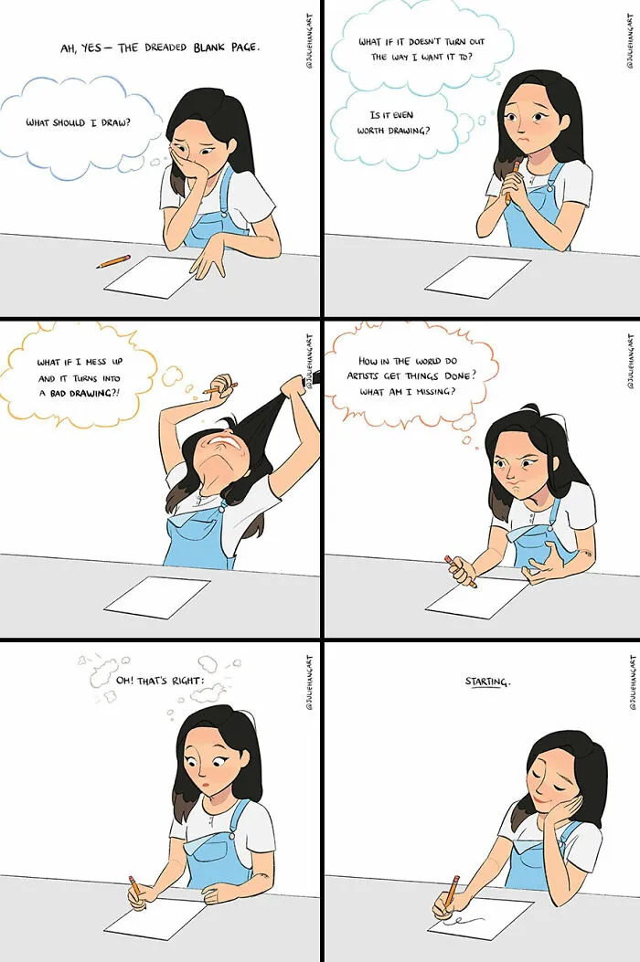 30 Wholesome Comics By This Artist That Many Girls Can Relate To