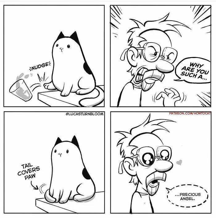 40 Relatable Comics If You've Ever Had A Cat, Created By This Artist (New Pics)