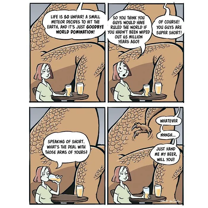 Befriending Death: Hilarious Takes On The Afterlife Through 30 Comics By This Artist (New Pics)