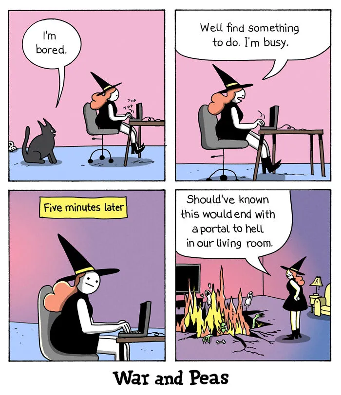 30 Of This Year’s Best Comics Created By ‘War And Peas’ (New Pics)