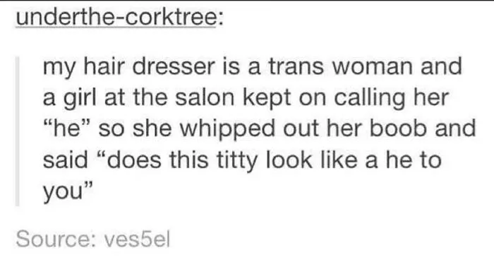 Trans Women Are Women