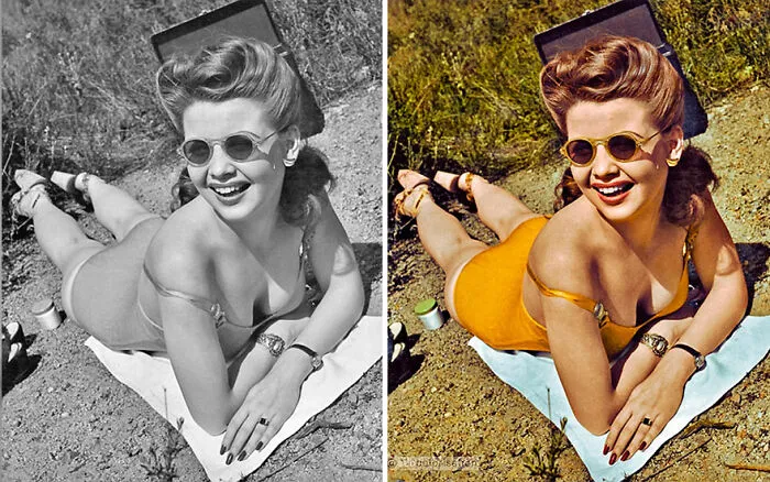 Actress Doris Houck, Photographed In Los Angeles In 1945