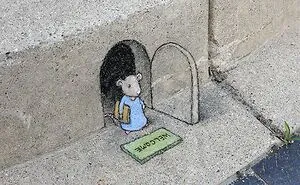 50 Doodled Creatures That Popped Up In Unexpected Places, By David Zinn (New Pics)