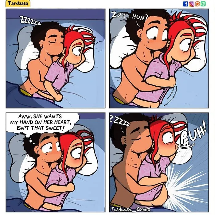 30 Hilarious Comics That Perfectly Sum Up What Being A Girl And Relationships Are Like