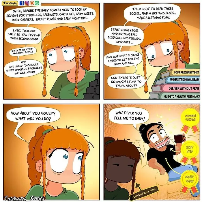 30 Hilarious Comics That Perfectly Sum Up What Being A Girl And Relationships Are Like