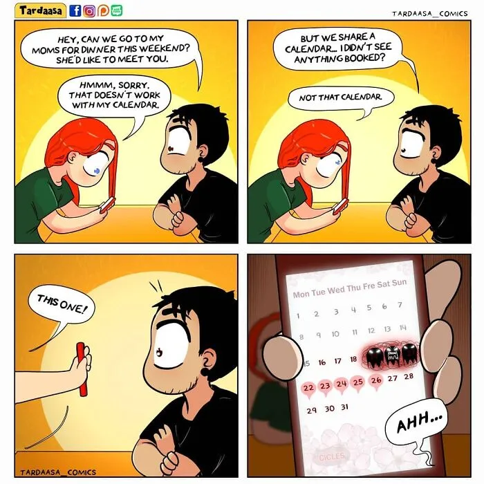 30 Hilarious Comics That Perfectly Sum Up What Being A Girl And Relationships Are Like