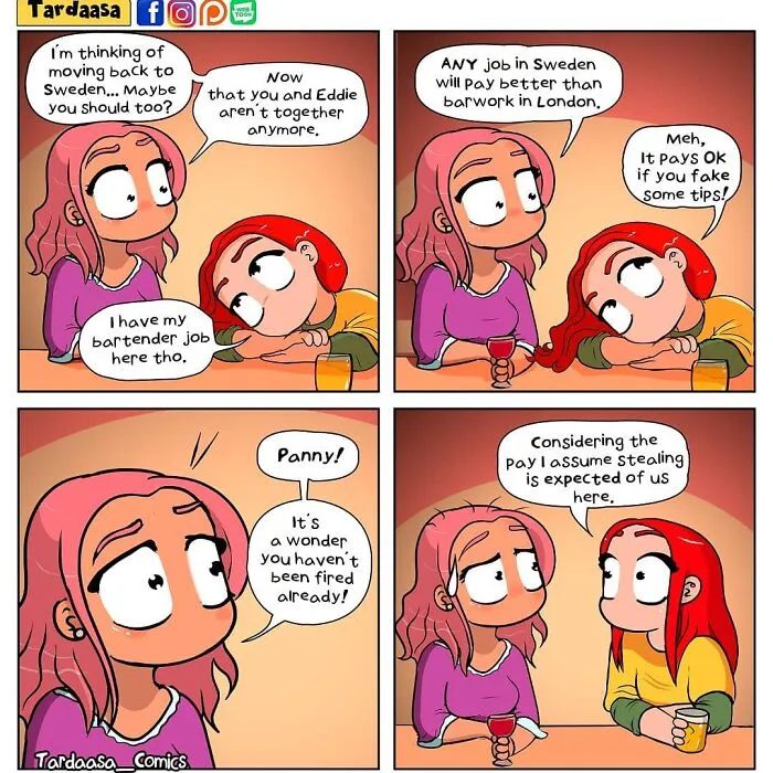 30 Hilarious Comics That Perfectly Sum Up What Being A Girl And Relationships Are Like