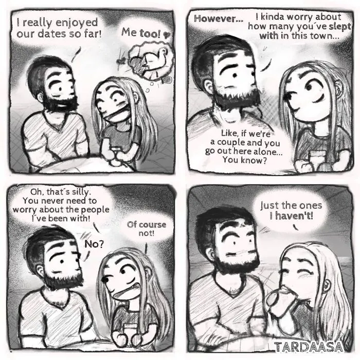 30 Hilarious Comics That Perfectly Sum Up What Being A Girl And Relationships Are Like