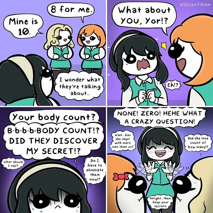 Hilariously Bizarre Comics With Adult-Oriented Humor Created By This Artist (30 New Pics)