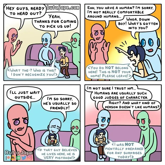 This Artist Makes Comics With Unexpected Twists, And Here Are 30 Of The Newest Ones